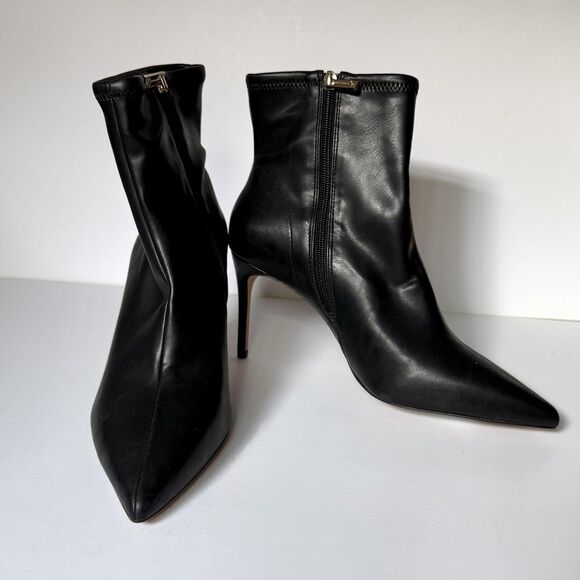 Jessica Simpson Boots Womens Size 11 Black Ankle Stiletto Pointed Toe JS-SEMAJA - Picture 2 of 9